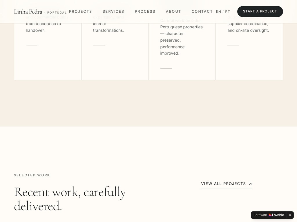 Linha Pedra — Built with Place — shot 2