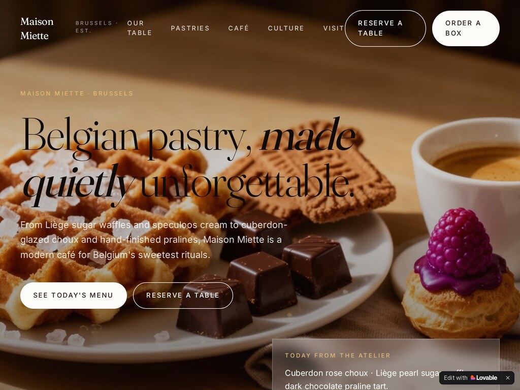 Maison Miette Atelier — shot 1