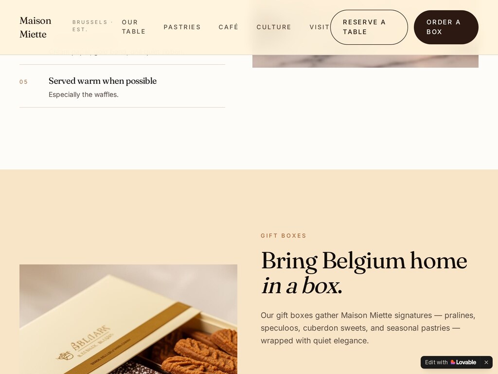 Maison Miette Atelier — shot 3